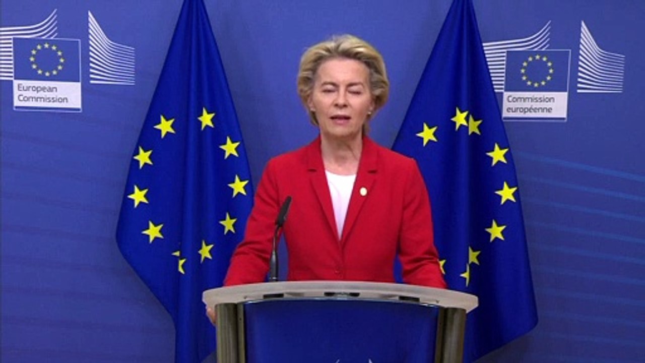 European Commission President Ursula von der Leyen announces legal action against UK over Internal Market bill