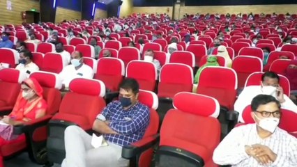 सांवेर विधानसभा के सभी अधिकारी और कर्मचारी पहुंचे प्रशिक्षण शिविर में