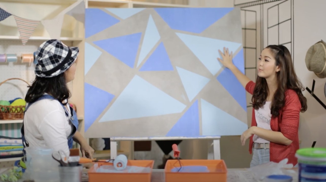 DIY - How To : สร้างลวดลายด้วยเทปกาว [3/3]