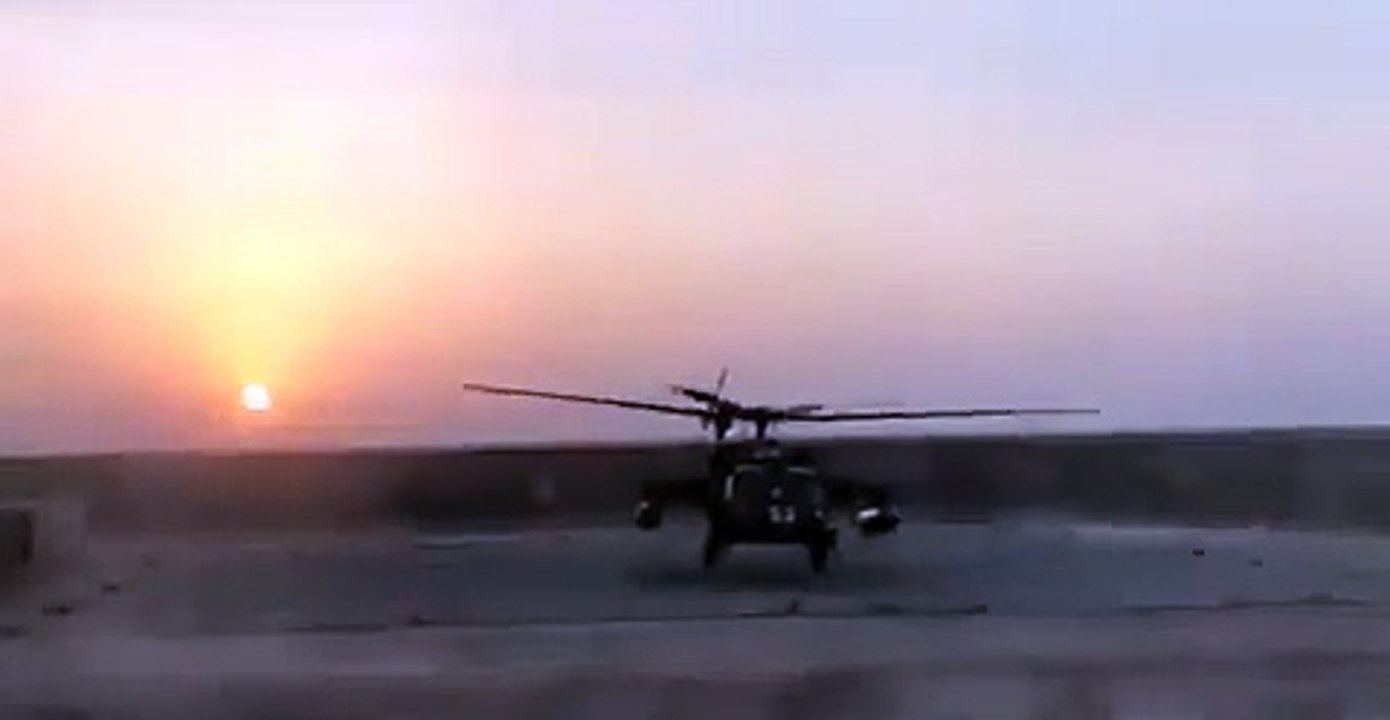 U.S Army • UH-60 Black Hawk Helicopter • Orientation Operations • Middle East 30 Sep 2020