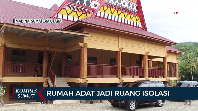 Rumah Adat di Mandailing Natal Difungsikan Menjadi Ruang Isolasi Covid-19