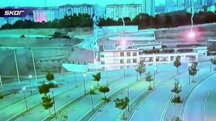 Derbide, stada paraşütlü işaret fişeği atanlar yakalandı