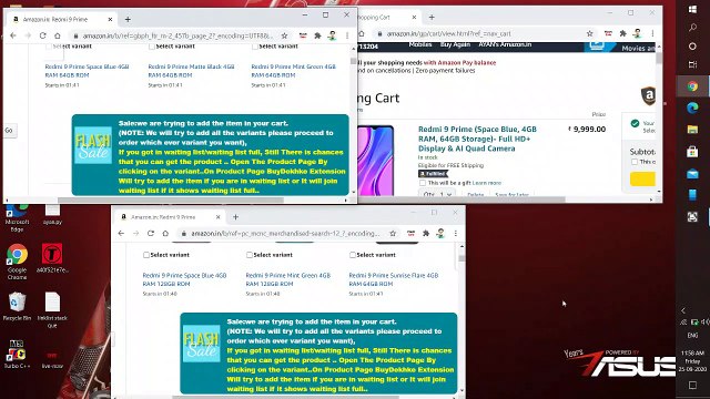 Redmi 9 Prime Flash Sale Mobile Booking Formula | Amazon Flash Sale Mobiles | Amazon Booking Trick