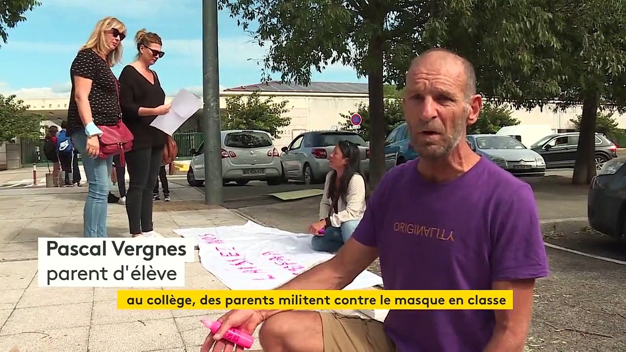 Le port du masque mauvais pour la santé des collégiens ? La fronde des parents d'élèves