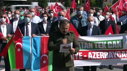 Samsun'dan Azerbaycan'a tam destek