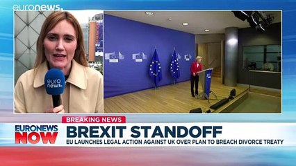 EU launches legal action against UK over controversial Brexit bill