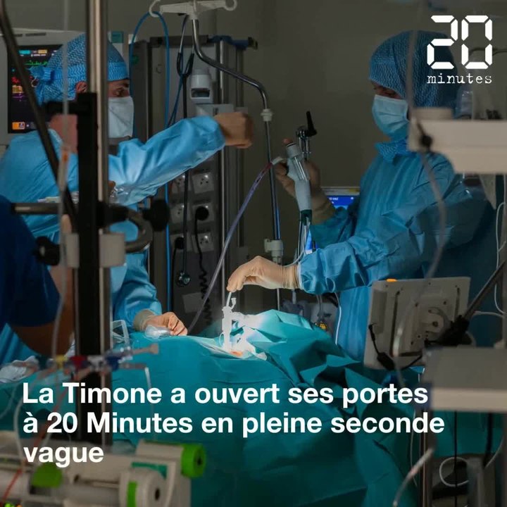 La cellule Covid de la Timone ouvre ses portes à 20 Minutes