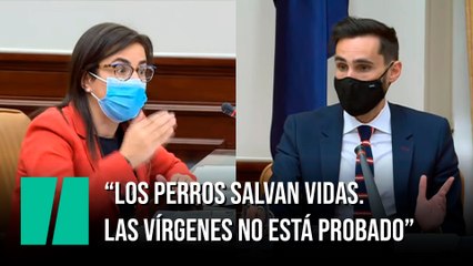 El 'corte' del secretario de Estado de Seguridad a una diputada del PP que criticó que se condecore a perros policía