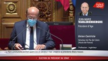 Election du Sénat: le discours de Jean-Marie Vanlerenberghe, doyen du Sénat