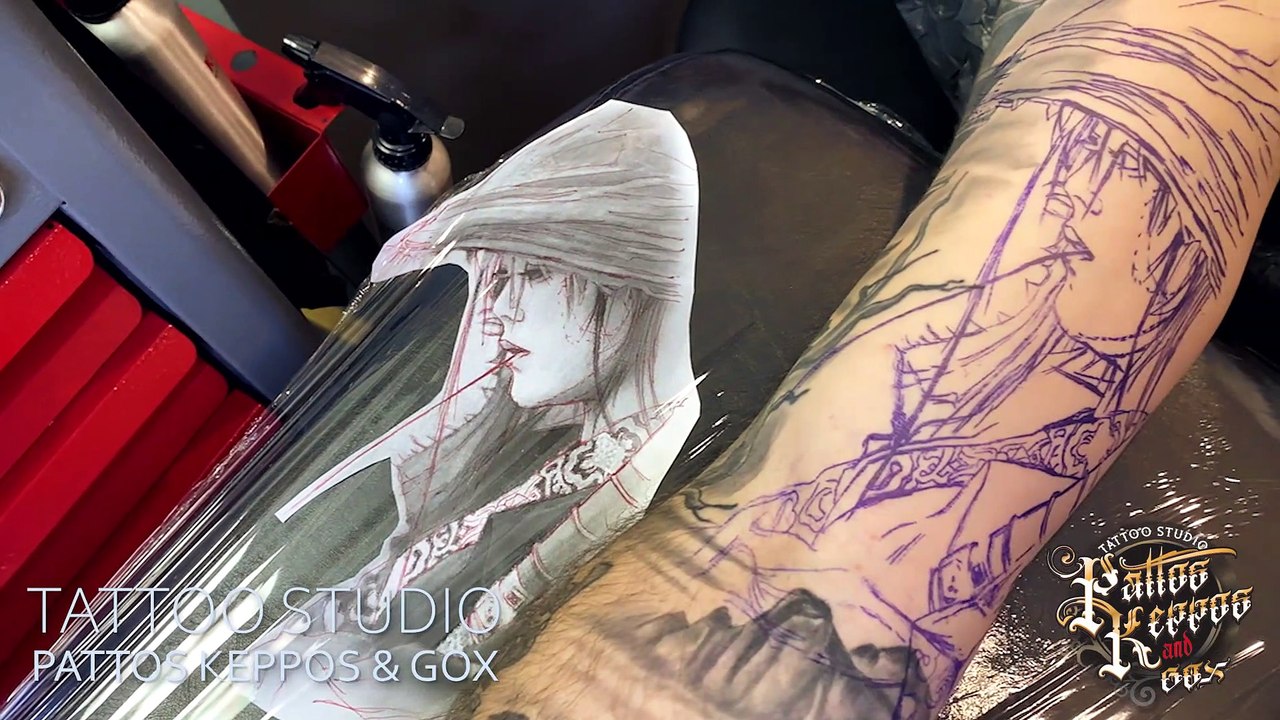 Japanische Tätowierung am Arm - Tattoo Studio Wien