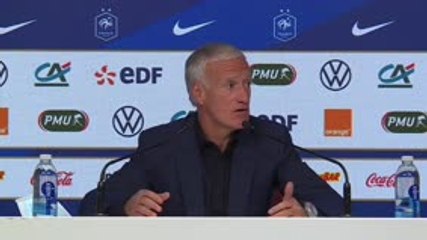Bleus - Deschamps : "Il y aura de la rotation, ça va s'enchaîner vite"