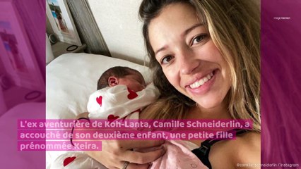 Camille Schneiderlin (Koh Lanta) dévoile des photos de son accouchement à domicile