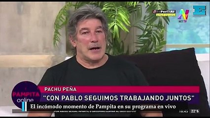 El incómodo momento de Pampita en su programa en vivo