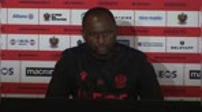 Nice - Vieira : On manque de réussite