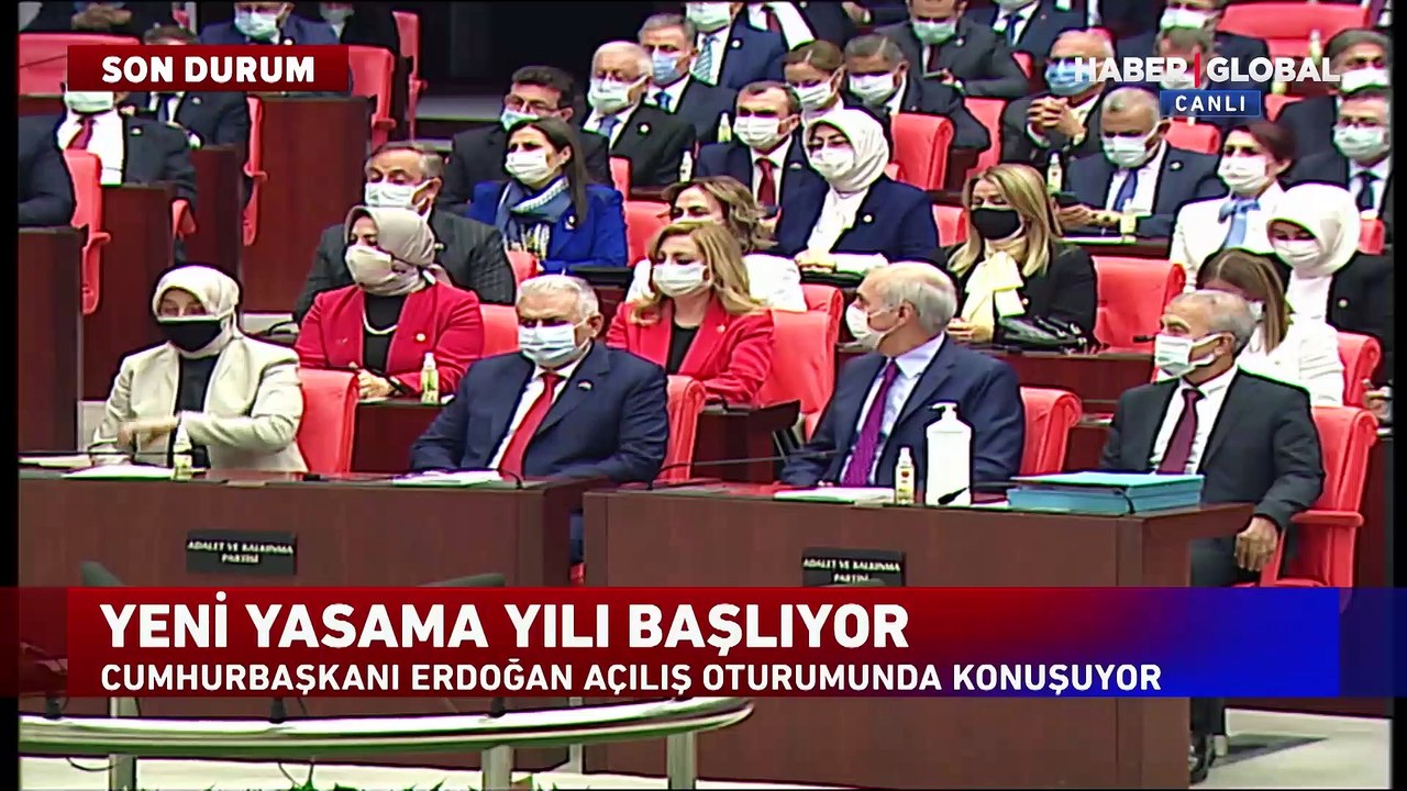 Cumhurbaşkanı Erdoğan, Meclis açılışında konuştu: Çözüm, işgalci Ermenistan'ın çekilmesinden geçer