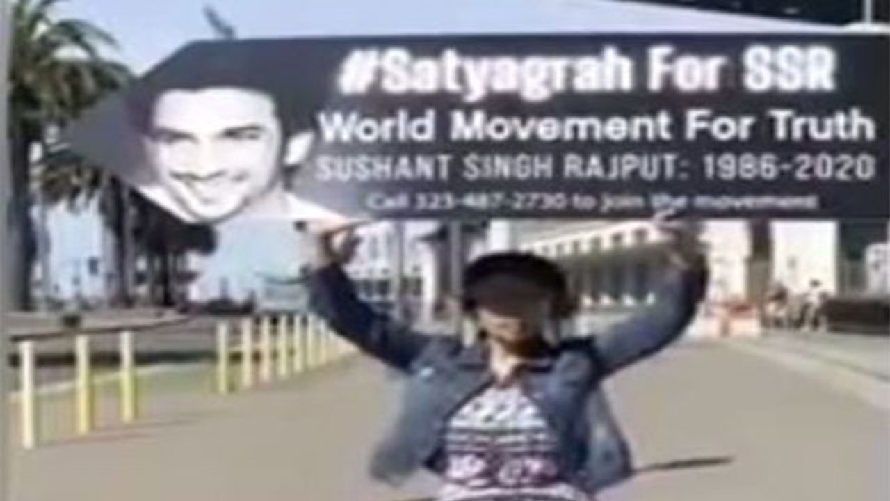 Sushant Singh Rajput के लिए शुरु हुआ सत्याग्रह, Fans ने ऐसे किया Protest |FilmiBeat