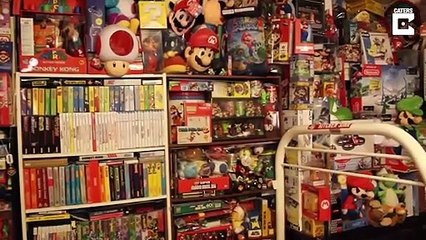 Ce fan de Super Mario nous montre son impressionnante collection