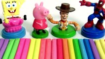 Aprenda Cores com Play Doh Stampers