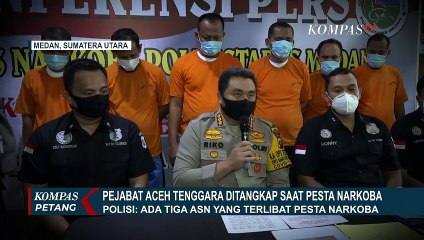 Parah! Pejabat Aceh Tenggara Ditangkap Saat Pesta Narkoba Jenis Ekstasi