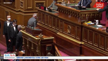 Gérard Larcher réélu président du Sénat