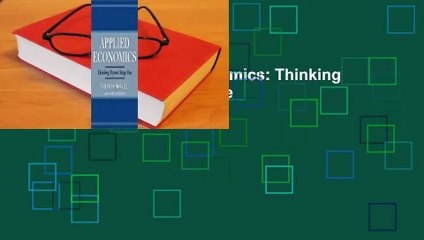 Full version  Applied Economics: Thinking Beyond Stage One Complete