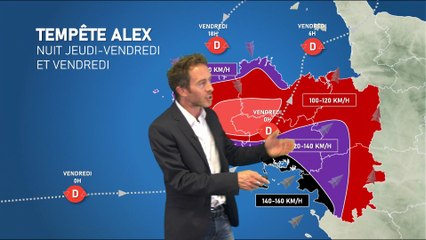 Bulletin météo pour le vendredi 2 octobre 2020