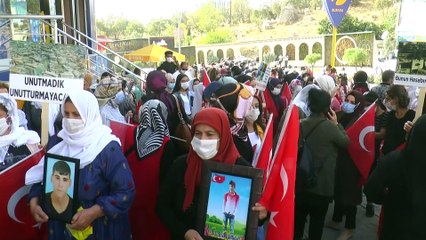 Terör mağduru aileler HDP il binası önünde eylem yaptı - ŞIRNAK