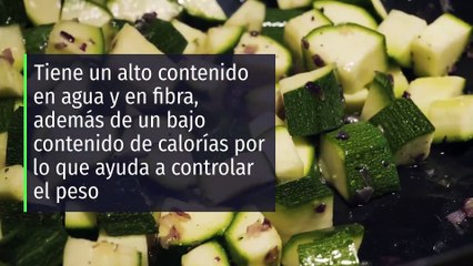8 propiedades y beneficios del calabacín
