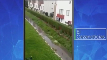 El Cazanoticias: Contaminación de un caño proviene de la compuerta hidráulica de un colegio en Mosquera