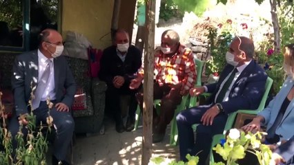 Vali Karadeniz, yangın bölgesinde incelemelerde bulundu - MANİSA