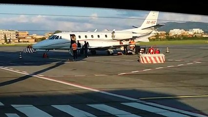 L'arrivo di Pereira a Ciampino