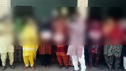 गंगेरू में दर्जनों महिलाओं ने हाथरस मामले का जताया विरोध