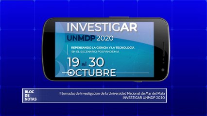 II Jornadas de Investigación de la UNMdP - INVESTIGAR 2020