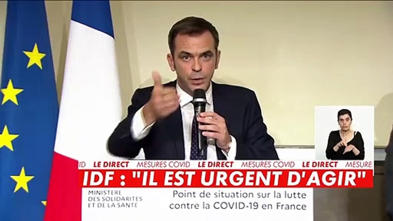 Coronavirus - Olivier Véran   «Nous sommes dans une phase d'aggravation de la circulation du virus»