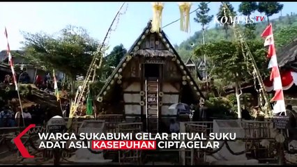 Suka Ciptagelar Gelar Ritual Syukur Panen Raya