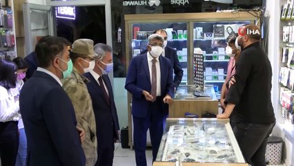 Van Valisi Bilmez’in katılımıyla korona virüs denetimleri sürüyor