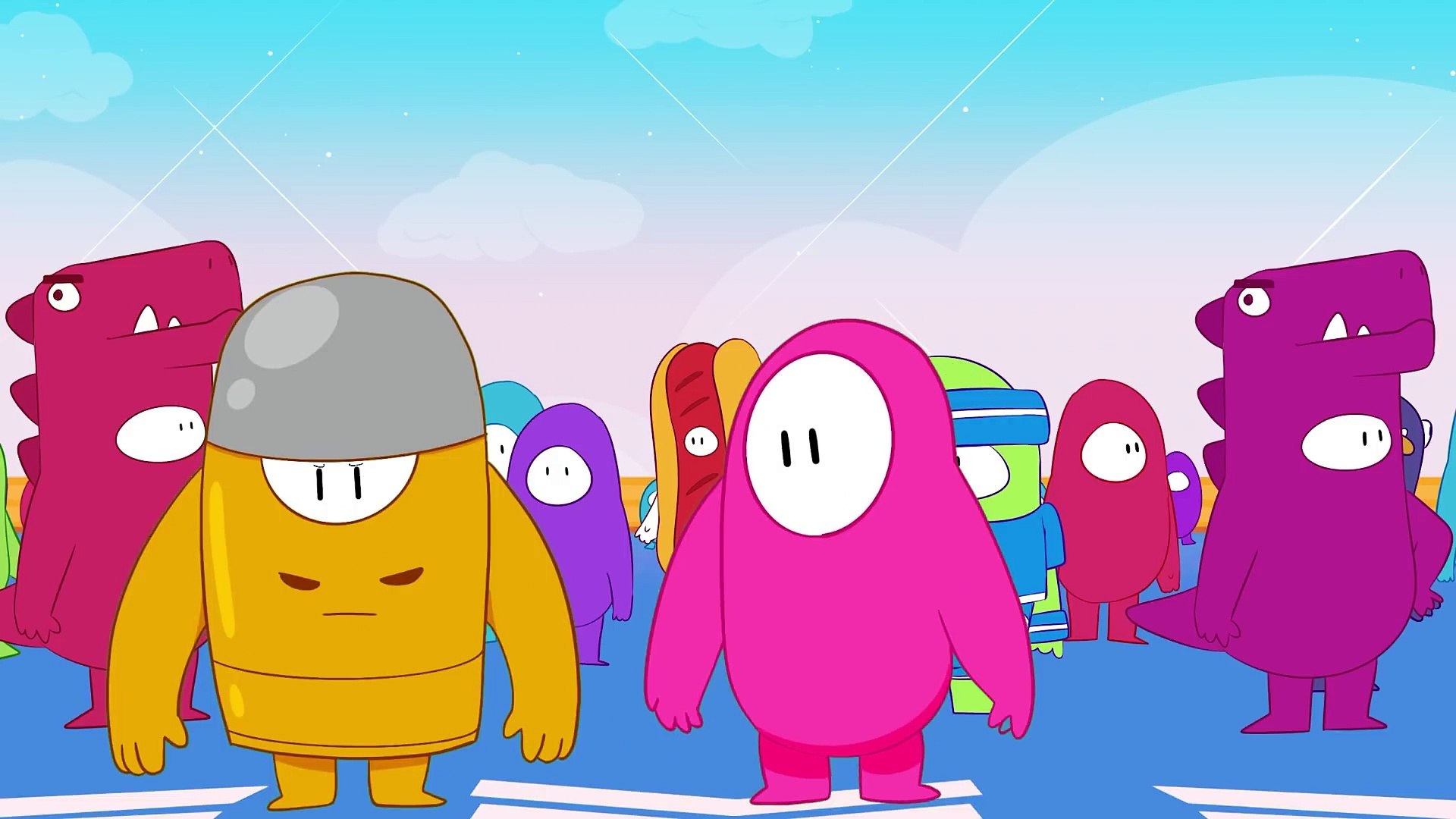 Fall Guys Logic Cartoon Animation