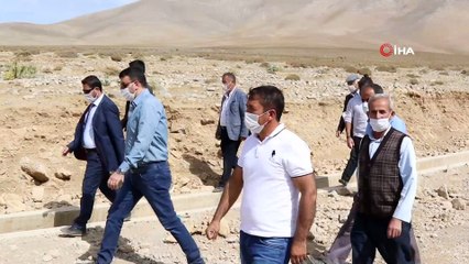 Van’da 50 yıldır susuz olan arazileri suya kavuştu