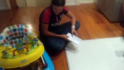 Excited Baby Meets Puppy for the First Time