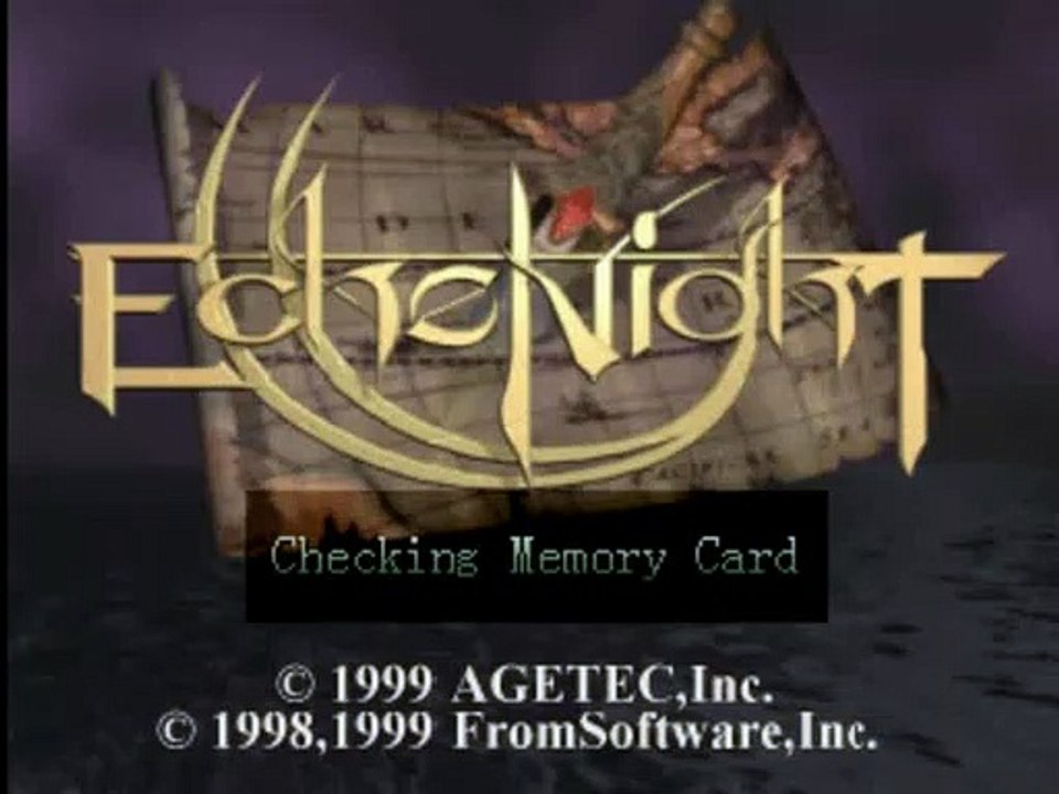 [Sony PlayStation] Echo Night ~ some gameplay