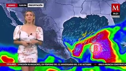Jessica de Luna nos da el pronóstico del tiempo para este jueves 1 de octubre