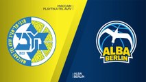 Maccabi Playtika Tel Aviv - ALBA Berlin  Highlights | Turkish Airlines EuroLeague, RS Round 1