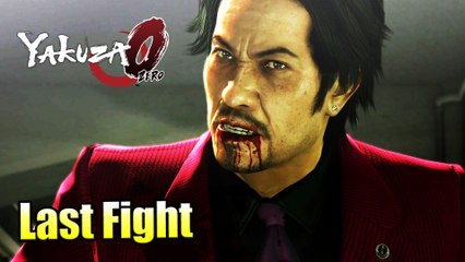 Nishitani vs Majima - LAST FIGHT - Yakuza 0
