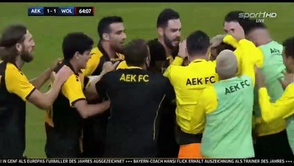 AEK Athens vs Wolfsburg 2-1 All Goals Highlights 01/10/2020