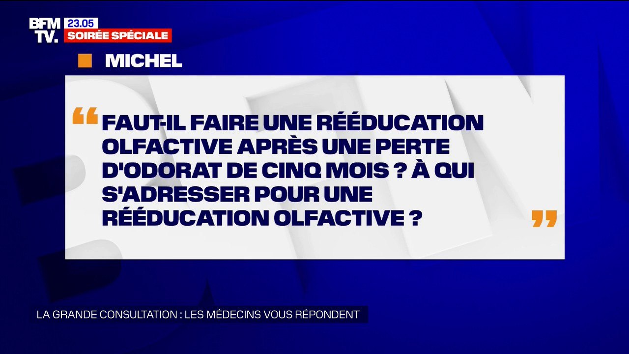 Faut-il faire une rééducation olfactive après une perte d'odorat de cinq mois ?