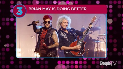 Adam Lambert Says Queen's Brian May Is 'Doing Better' Following Heart Attack