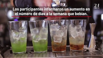 Estadounidenses mayores de 30 años han aumentado su consumo de alcohol durante la pandemia