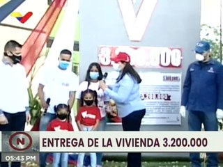 GMVV entregó 100 viviendas en el urbanismo “Robert Serra” en el estado Lara