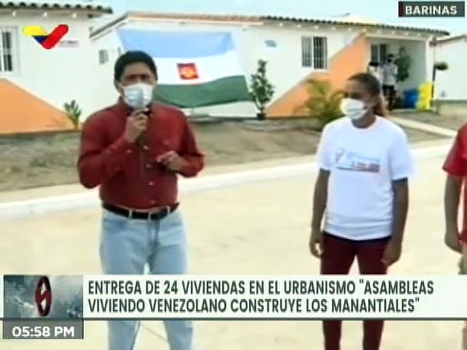 Barinas: GMVV entregó 24 hogares en Urbanismo "Los Manantiales" bajo modalidad de autoconstrucción