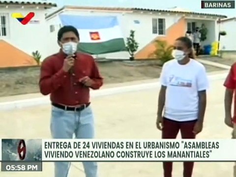Barinas: GMVV entregó 24 hogares en Urbanismo Los Manantiales bajo modalidad de autoconstrucción